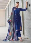 Nigaar By Roli Moli Pashmina Fancy Dress Material Wholesale Online